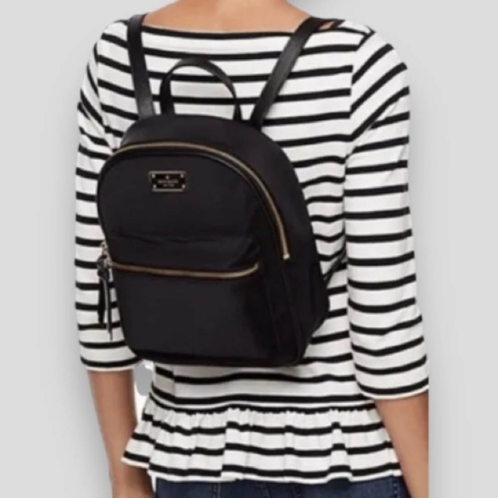 Kate Spade Wilson Road Small Bradley Backpack Bag in Black